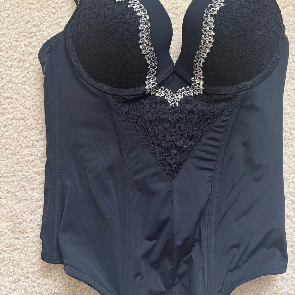 Forever 21 Black Corset Bustier Top - Picture 2 of 7
